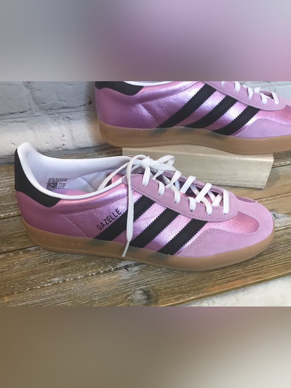 Adidas Originals Gazelle Indoor Sneaker size 9 NEW - Picture 5 of 9